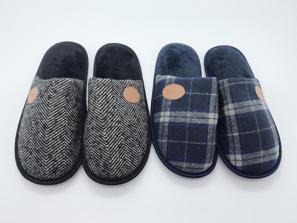 2024 Hot Sale Factory Shipped Directly Winter Plush slippers House, Indoor Household Adult slippers Stock Mens Home Slipper