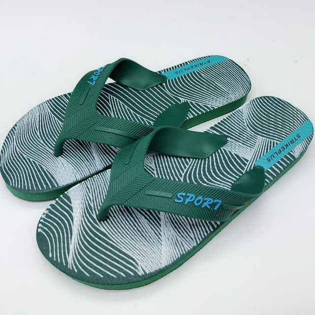 2024 Hot Selling Africa Market Custom and Wholesale Slipper for Man , Summer Flip Flops Slipper Casual Pvc Upper Flip Flops