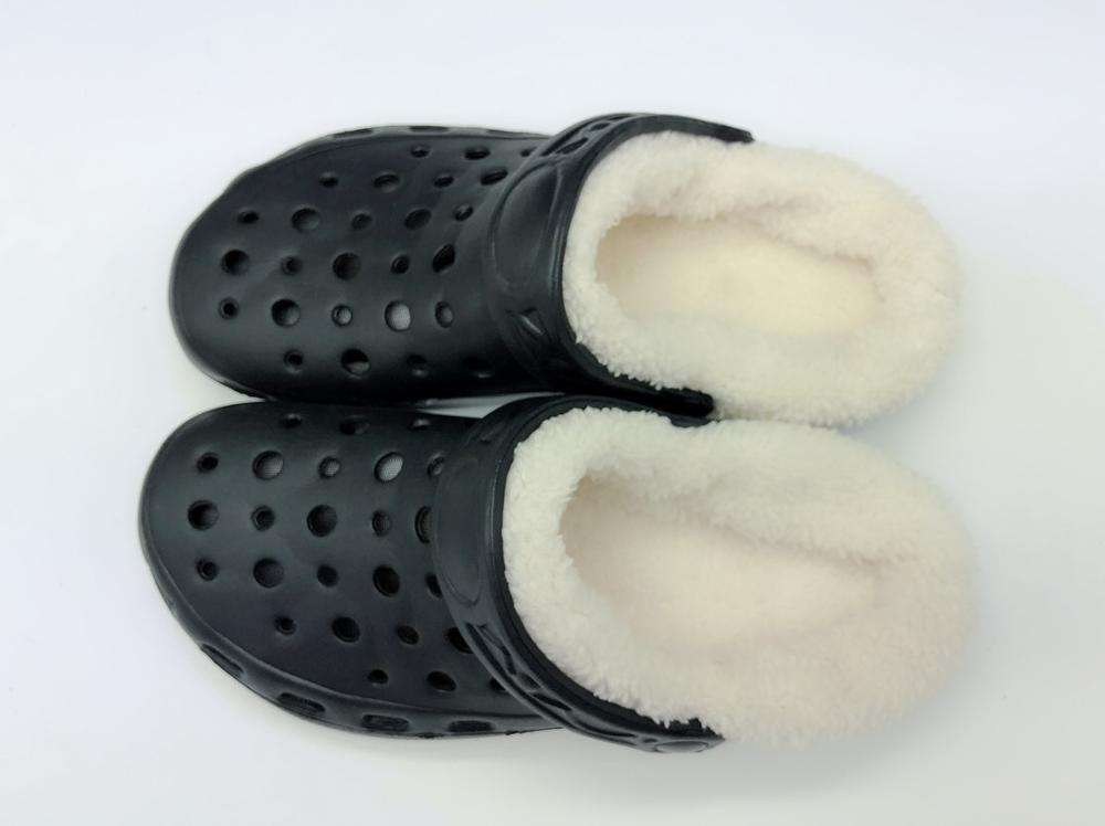 2024 New Style Eva Clogs Winter Fur slippers Lined Slipper Garden Outdoor Clogs