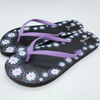 2024 Hot Selling Africa Women Flip Flops Pvc Upper Flower Print Slipper