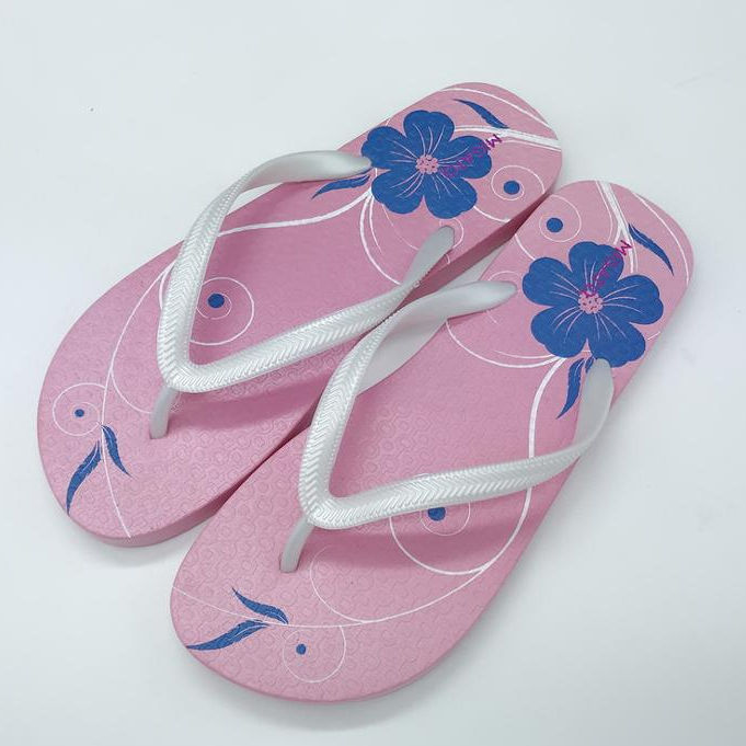 Hot Selling PVC air Blowing Shoes New Design Beautiful Style Air Blowing Slipper for Ladies Women Beach Flip Flops
