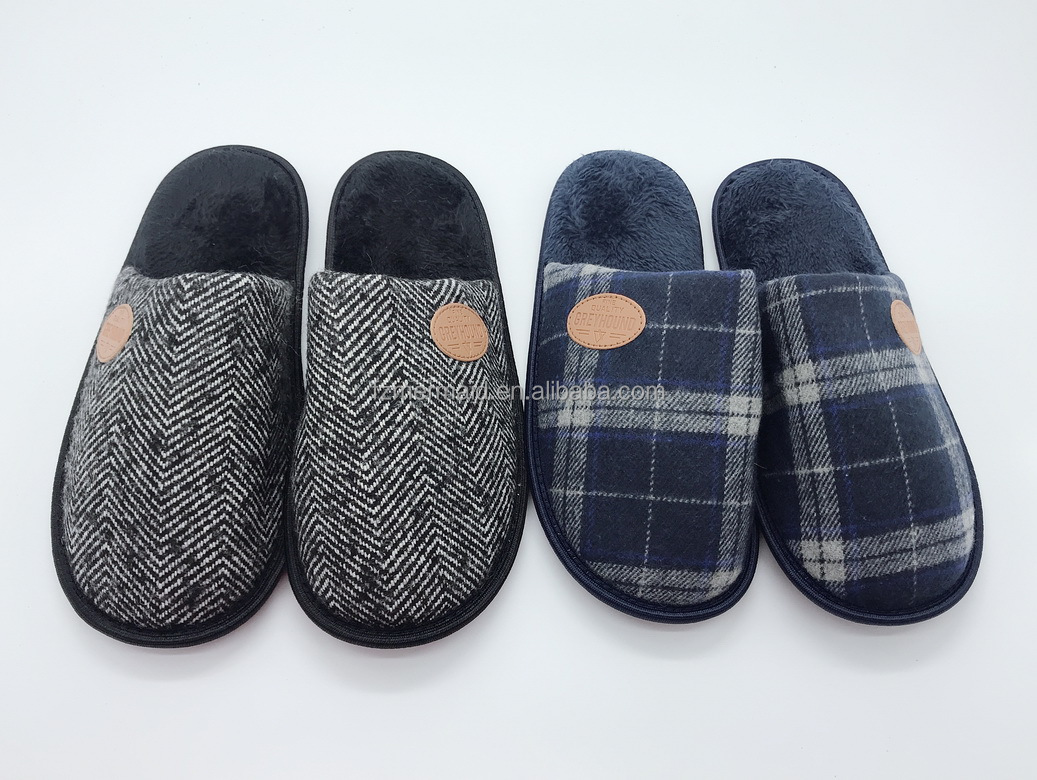 2024 Hot Sale Factory Shipped Directly Winter Plush slippers House, Indoor Household Adult slippers Stock Mens Home Slipper