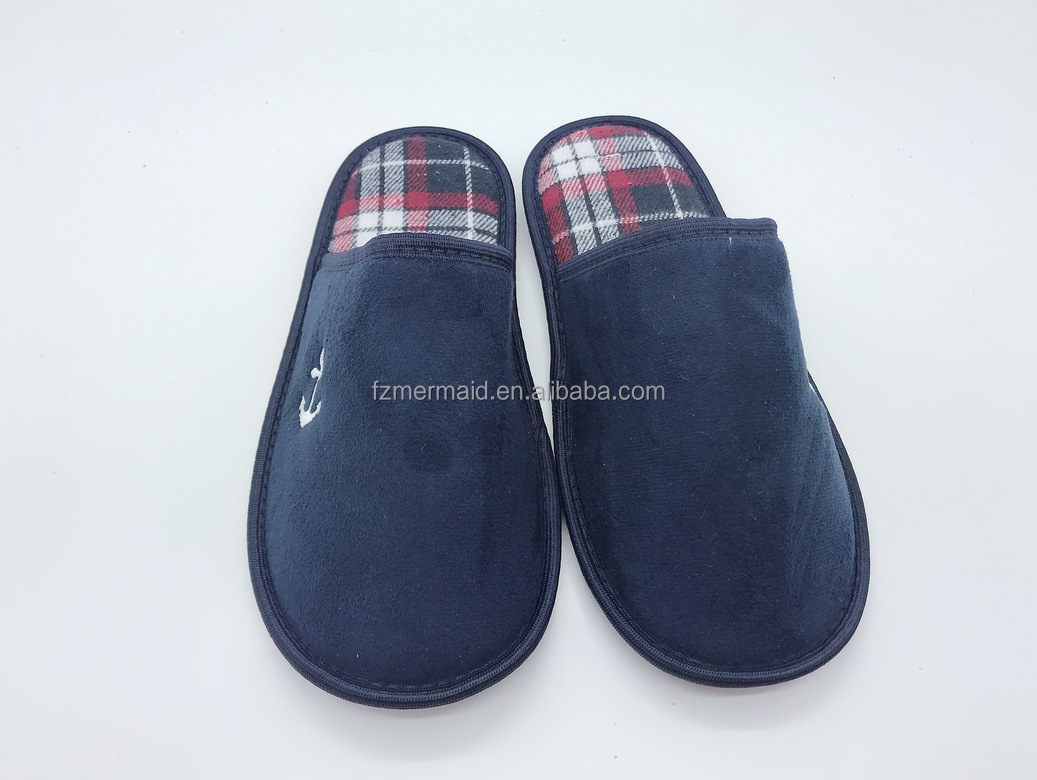 2024 Warm Men Indoor Breathable With Arch Support Non-slip Mens Slippers Anti-slippery Cotton slippers Indoor
