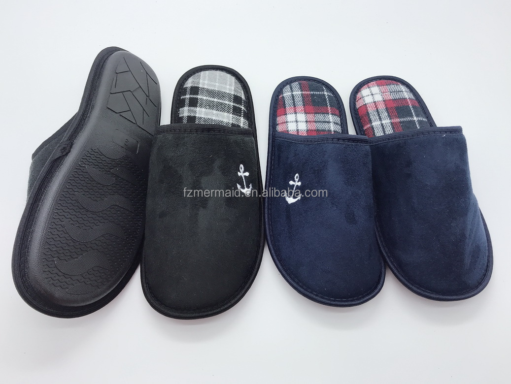 2024 Hot Sale Factory Shipped Directly Winter Plush slippers House, Indoor Household Adult slippers Stock Mens Home Slipper