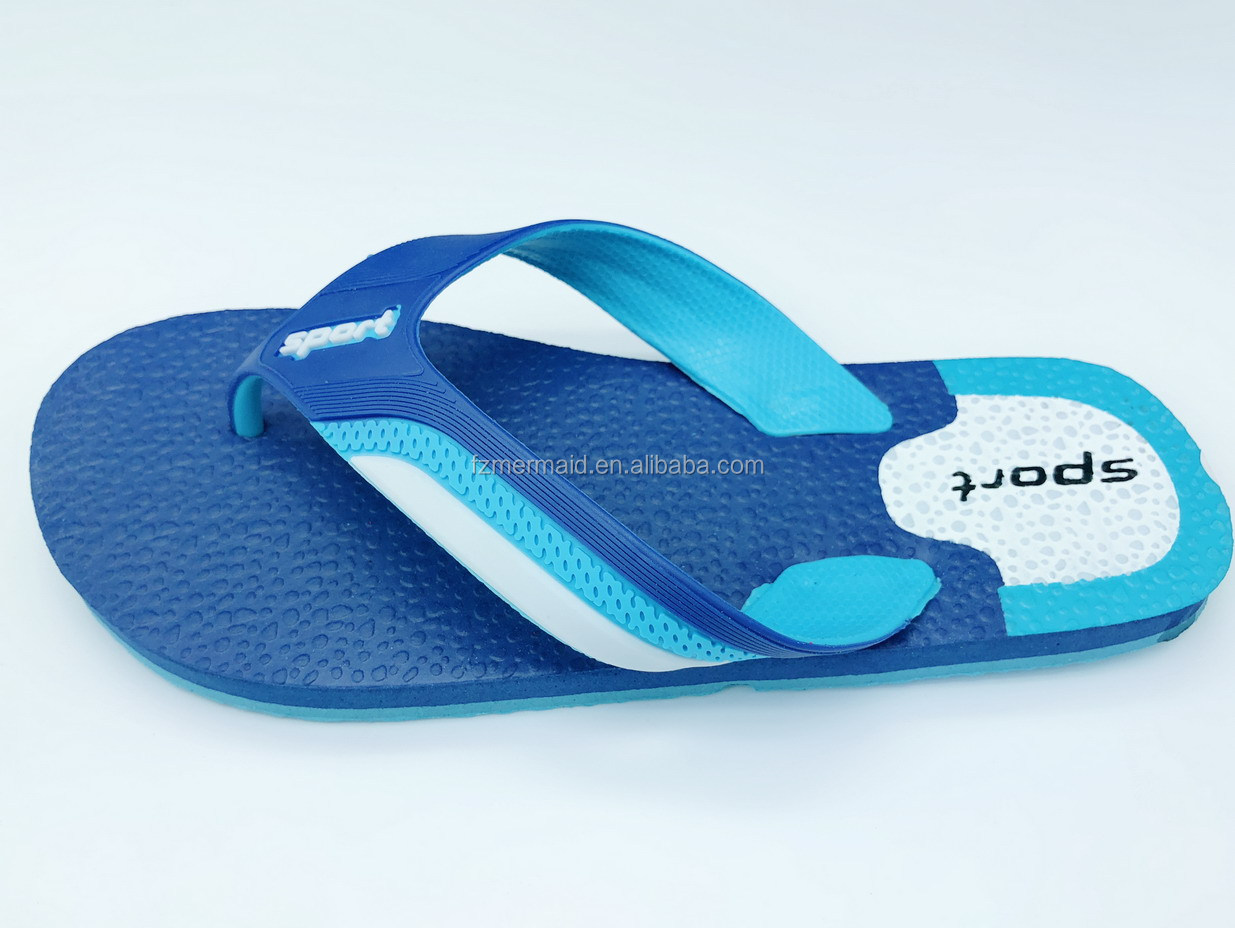 2024 Wholesale Africa Cheap Summer Beach slippers Fashion Printed Flip Flops for Men