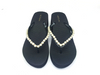 2024 High Quality Cheap Factory Manufacture Fashion Pearl Wedge Shoes Flip Flop Slipper Ladies Heel Shoes