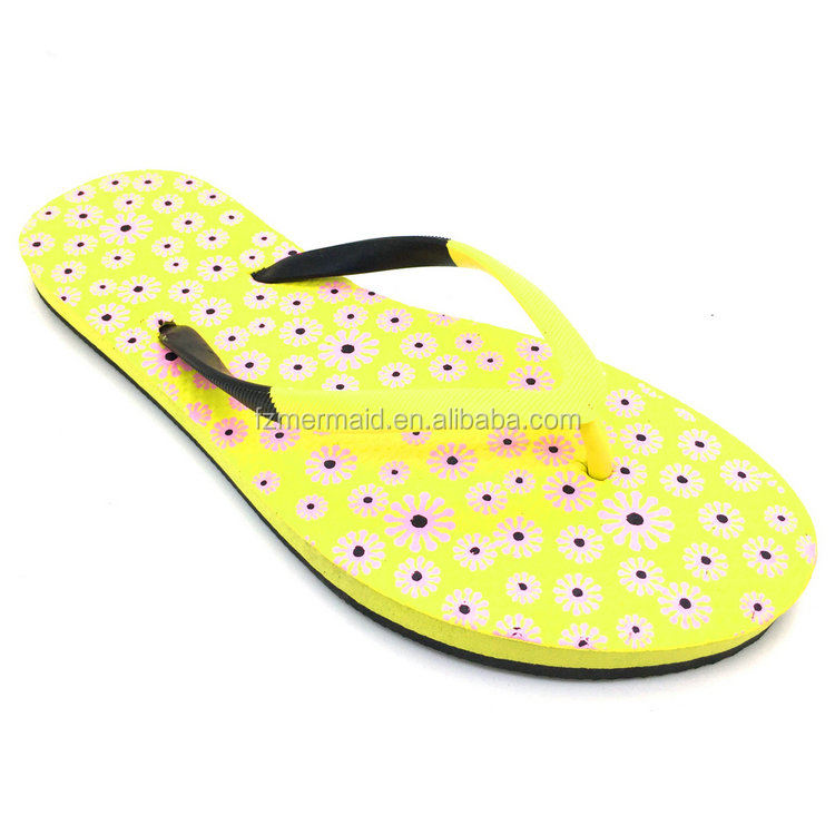 2024 Wholesale Print EVA Foam Women Economic Price Durable Lady Flip Flop Slipper