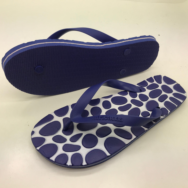 Wholesale and Retail Summer Men's Indoor and Outdoor Non-slip slippers Striped Color Matching Beach Leisure Flip-flops