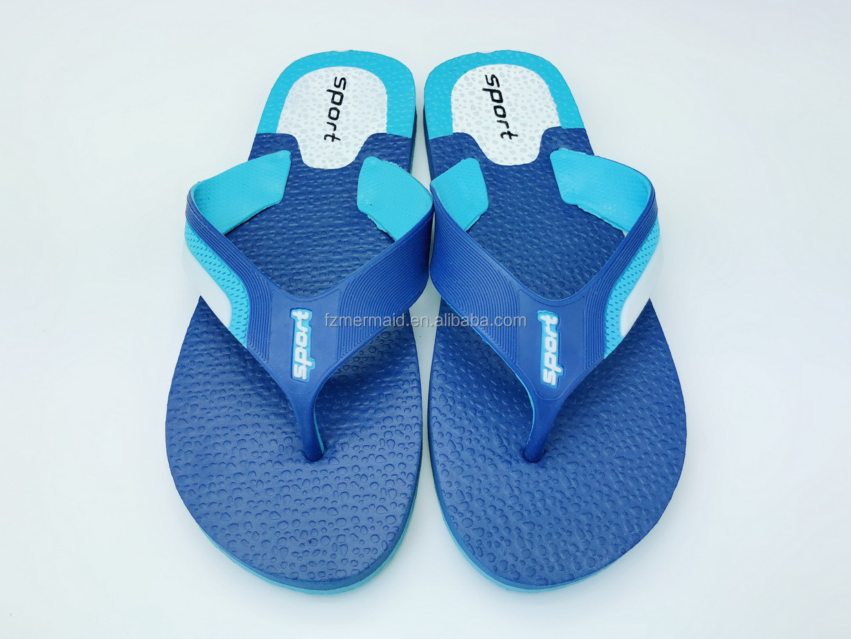 2024 Wholesale Africa Cheap Summer Beach slippers Fashion Printed Flip Flops for Men
