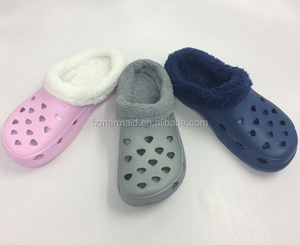 2024 Promotion Best Selling Three Colors Women Slipper Sandals Eva Clogs Fur slippers