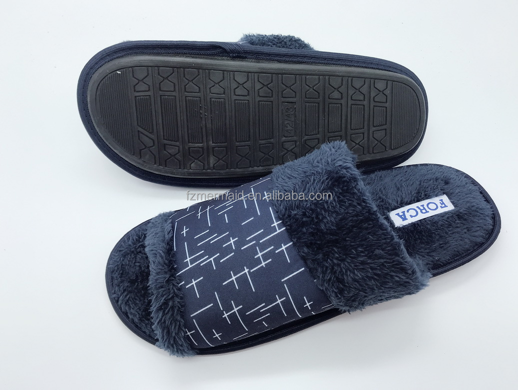 2024 Hot Sale Factory Shipped Directly Winter Plush slippers House, Indoor Household Adult slippers Stock Mens Home Slipper