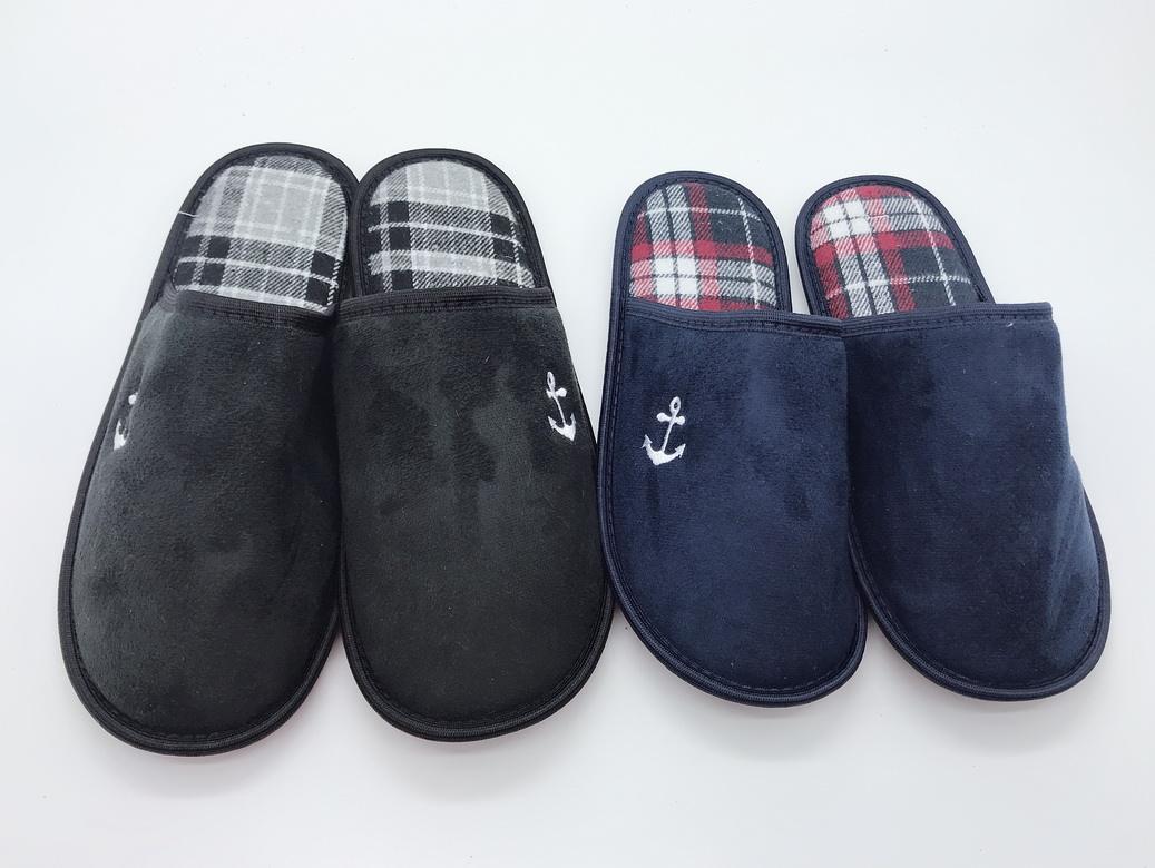 2024 Warm Men Indoor Breathable With Arch Support Non-slip Mens Slippers Anti-slippery Cotton slippers Indoor