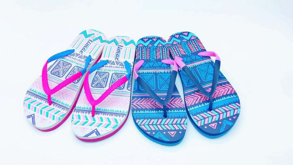 2024 New Fashion Africa Flip Flop Pvc Upper Beach Shoes for Women, Low Price Slipper