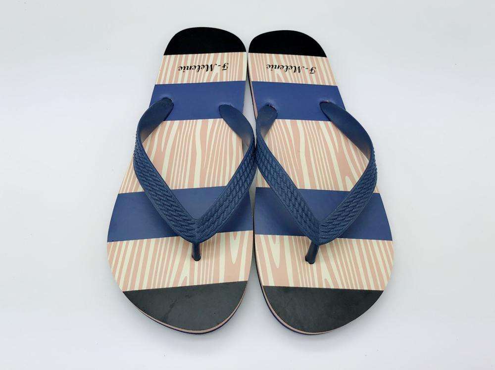 2024 Hot Selling Wooden Slipper for Man , Wide Wooden Rubber Slipper, Pvc Upper Beach Sandals Flip Flop