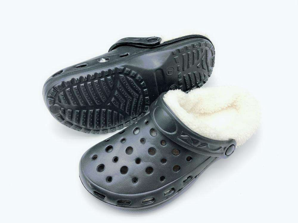 2024 New Style Eva Clogs Winter Fur slippers Lined Slipper Garden Outdoor Clogs