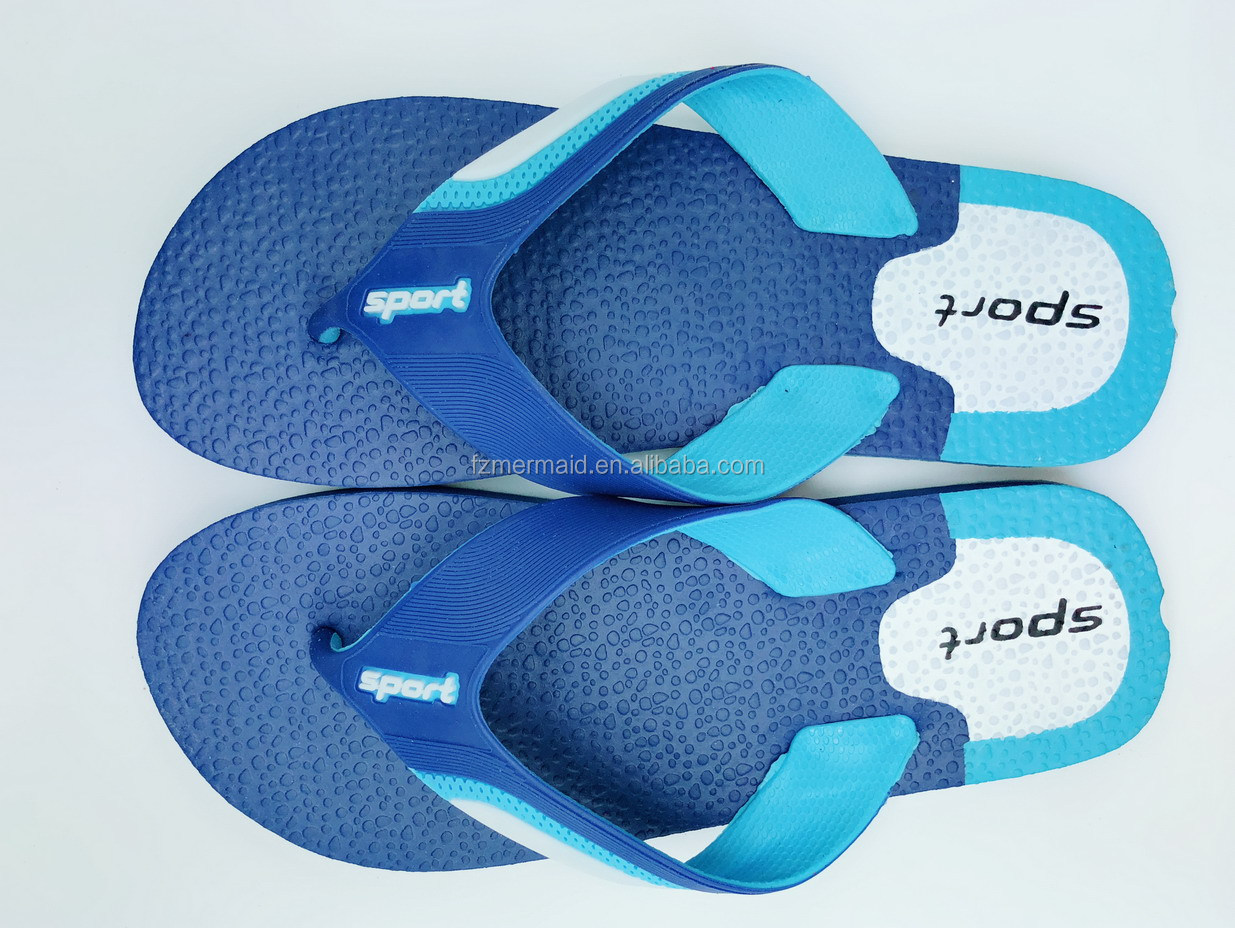 2024 Wholesale Africa Cheap Summer Beach slippers Fashion Printed Flip Flops for Men