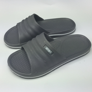 Latest Home Slipper for Men Eva Slide Shoes with Sticker Sport Shoes 2024