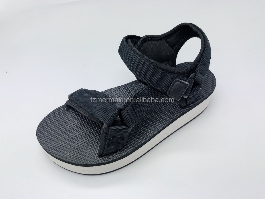 New Product 2024 Japanese Version of the Thick- Bottomed Platform Sandals Open Toe Design Beach Sports Shoes