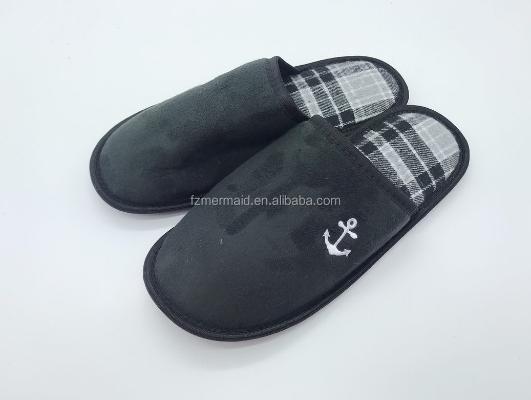 2024 Warm Men Indoor Breathable With Arch Support Non-slip Mens Slippers Anti-slippery Cotton slippers Indoor