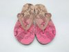 2024 China Flip Flops with logo Wholesale Sandals Popular Women Flip Flops Glitter Pvc Strap slippers