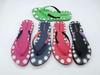 2024 Hot Selling Africa Women Flip Flops Pvc Upper Flower Print Slipper