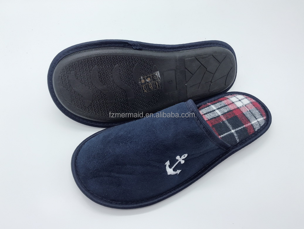 2024 Warm Men Indoor Breathable With Arch Support Non-slip Mens Slippers Anti-slippery Cotton slippers Indoor