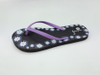 2024 Hot Selling Africa Women Flip Flops Pvc Upper Flower Print Slipper