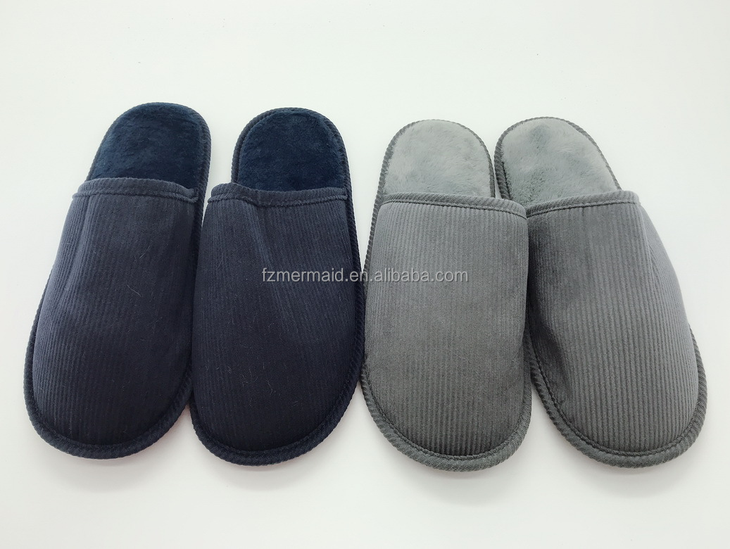 2024 Hot Sale Factory Shipped Directly Winter Plush slippers House, Indoor Household Adult slippers Stock Mens Home Slipper