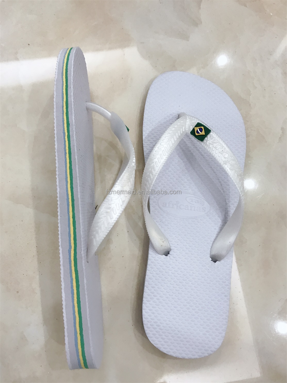 2024 Custom Ladies Slippers With PVC Summer Beach Unisex Flip Flops Slippers