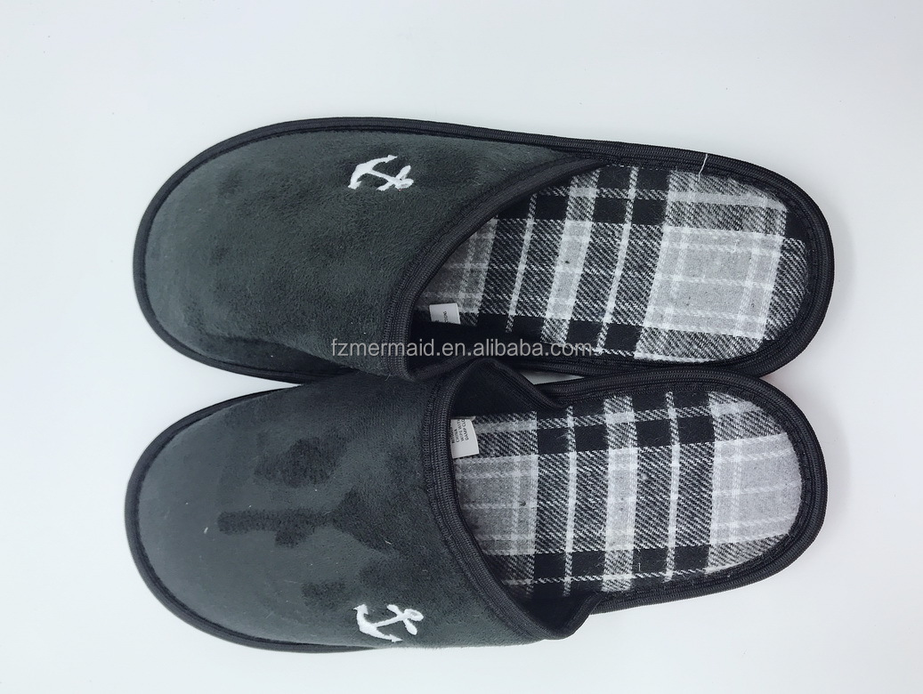 2024 Warm Men Indoor Breathable With Arch Support Non-slip Mens Slippers Anti-slippery Cotton slippers Indoor