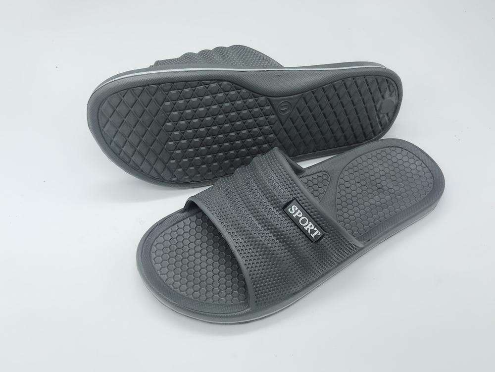 Cheap Eva Plain Slide Sandal,Black Pvc Mens Slide Sandal Custom Logo Slide Sandal Men Woman Kids Slipper