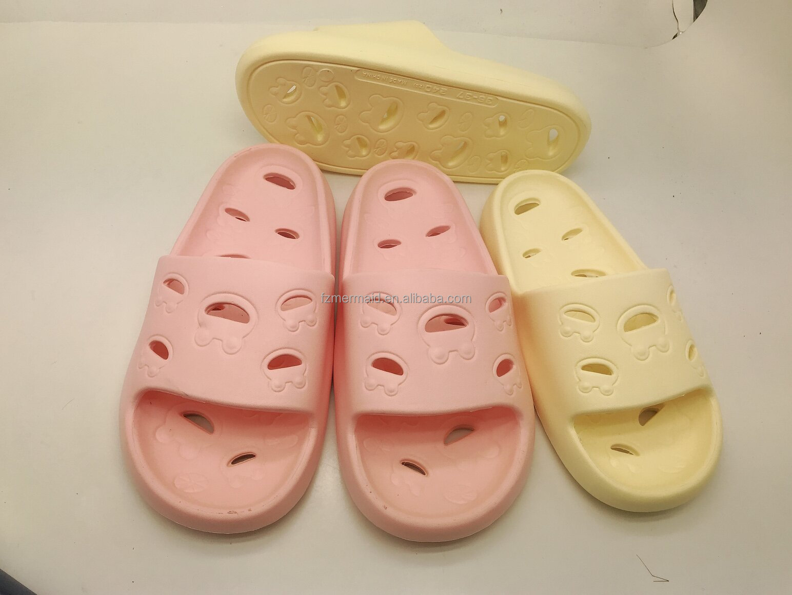 Platform Bathroom Slippers Men Lady Fashion Soft EVA Indoor Slides Non-slip Breathable Flip Flops Insole Home Sandals