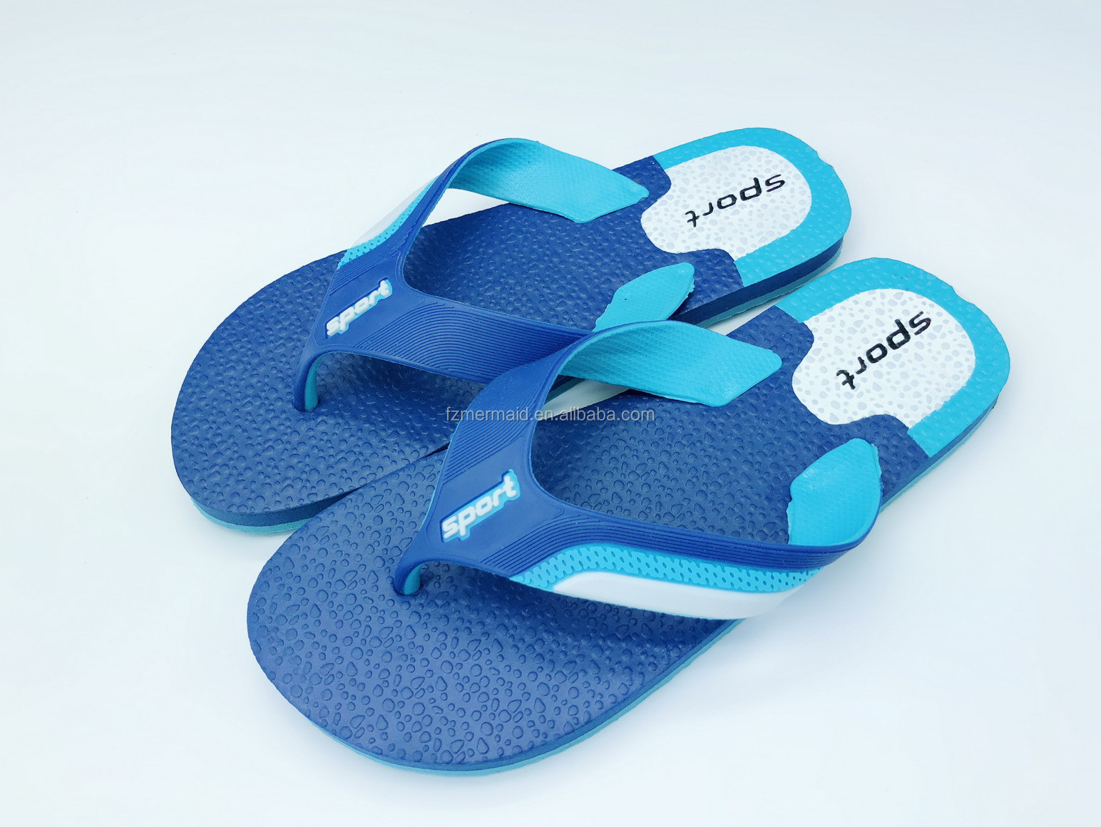 2024 Wholesale Africa Cheap Summer Beach slippers Fashion Printed Flip Flops for Men
