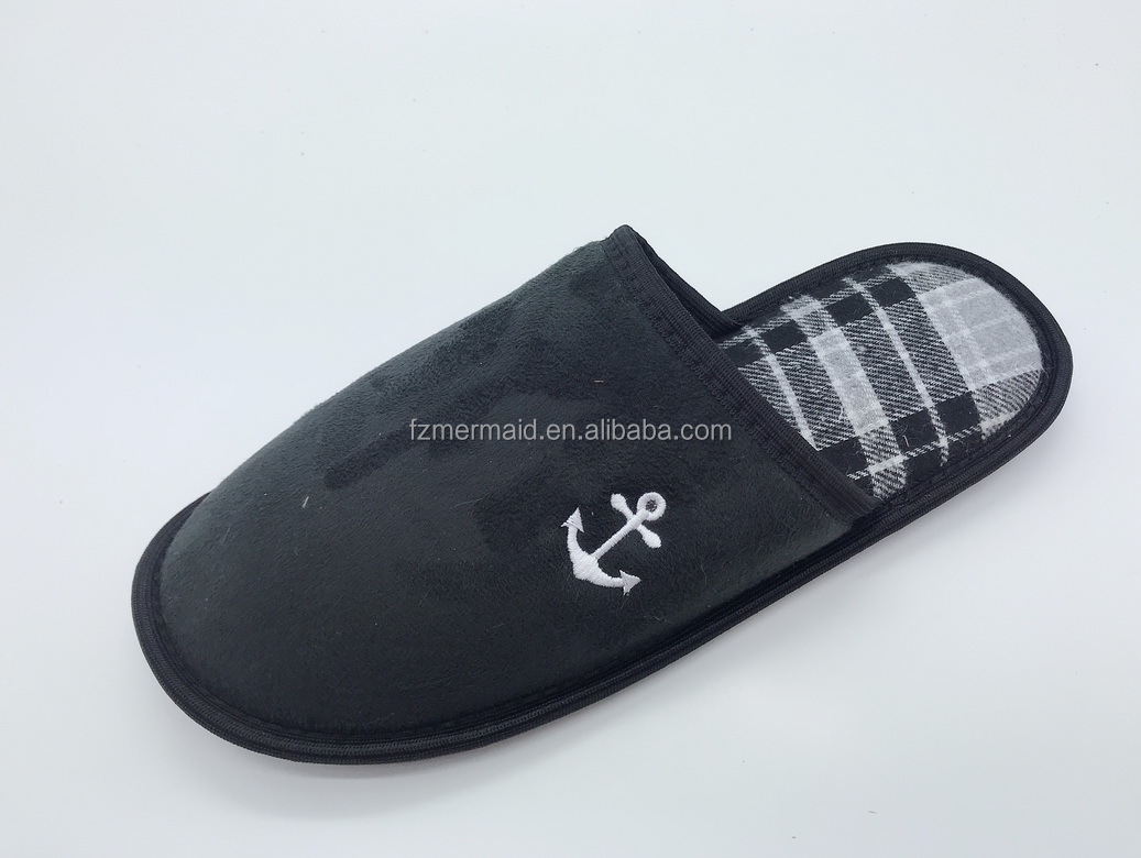 2024 Warm Men Indoor Breathable With Arch Support Non-slip Mens Slippers Anti-slippery Cotton slippers Indoor