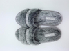 Comfortable Winter Warm Fluffy Indoor Sheepskin Leather Handmade LambsWool Australian Sheep Skin Slippers for Women