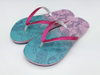 2024 China Flip Flops with logo Wholesale Sandals Popular Women Flip Flops Glitter Pvc Strap slippers