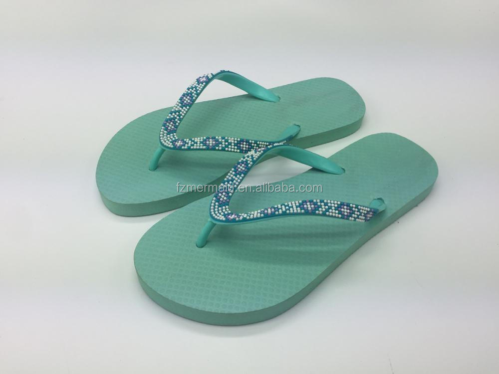 2024 Chinese Supplier Cheap Wholesale Summer Fashion Flip Flops Sticker Slipper for Women