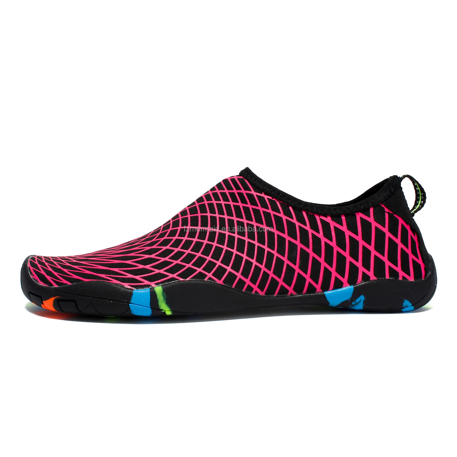 2024 Men Water Shoes Popular Net Lines Beach Swimming Shoes Aqua Shoes