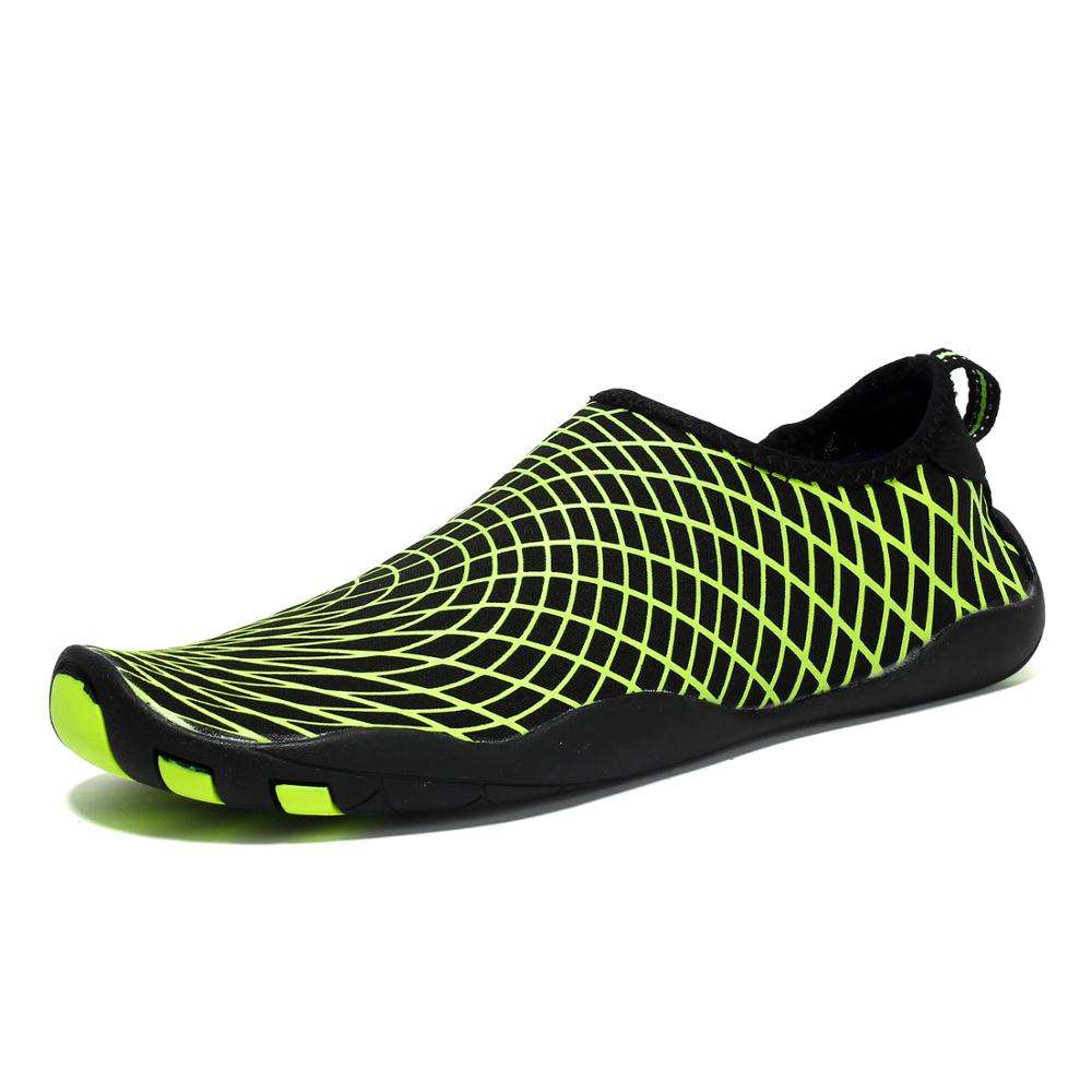 2024 Men Water Shoes Popular Net Lines Beach Swimming Shoes Aqua Shoes