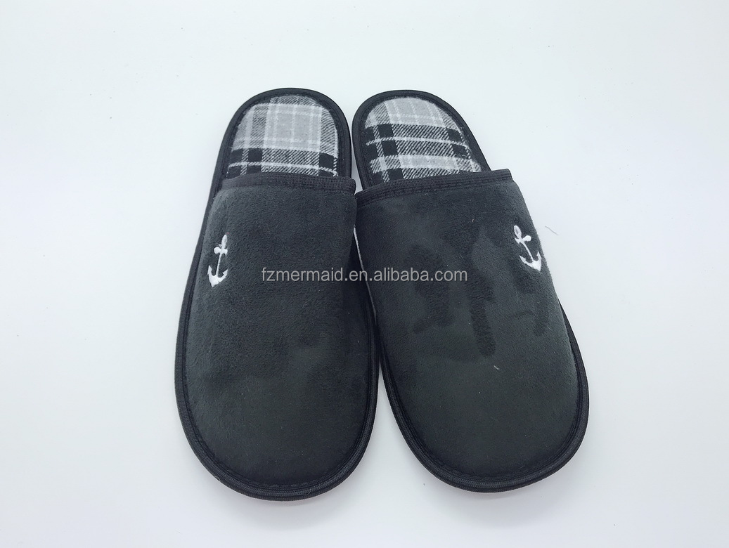 2024 Warm Men Indoor Breathable With Arch Support Non-slip Mens Slippers Anti-slippery Cotton slippers Indoor