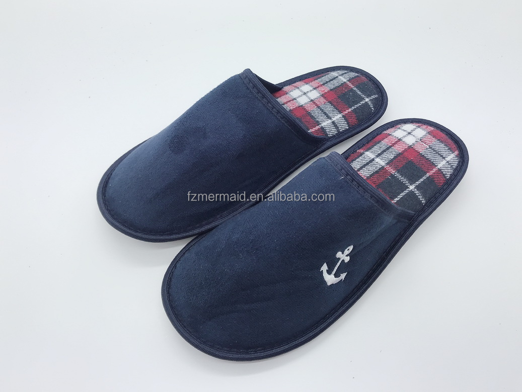2024 Warm Men Indoor Breathable With Arch Support Non-slip Mens Slippers Anti-slippery Cotton slippers Indoor